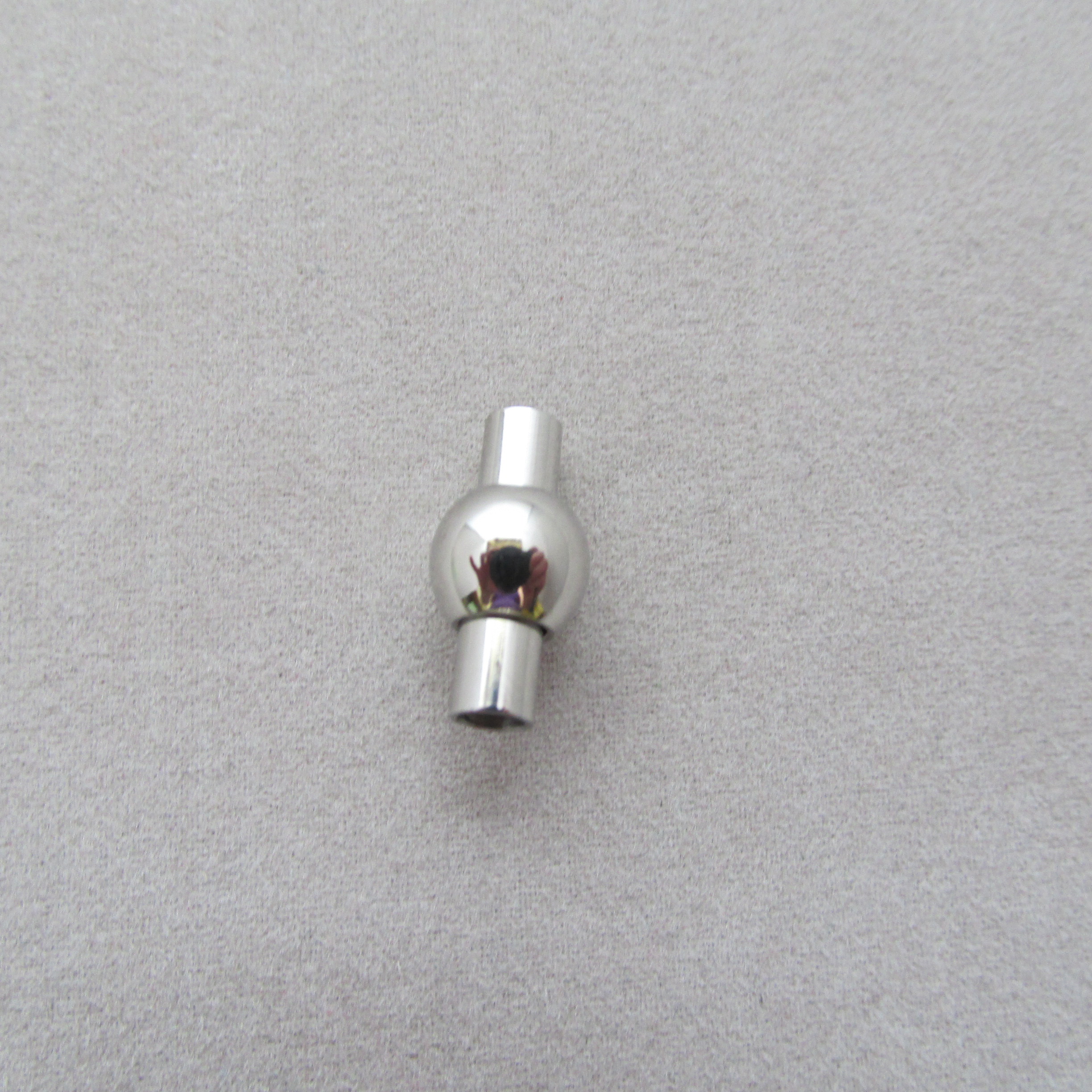 Magnetverschluss aus Edelstahl Innendurchmesser 3 mm