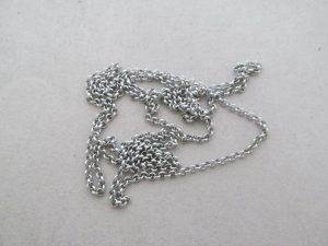 Jasseronkette 3 mm x 1 m aus Edelstahl