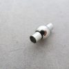Magnetverschluss aus Edelstahl silberfarben Innendurchmesser 7 mm