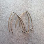 Ohrhaken aus Edelstahl 30 x 18 mm - 4 St.