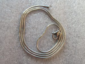 Halskette aus Edelstahl 1,5 mm x 50 cm