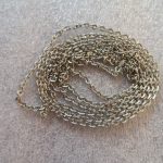 Kette aus Edelstahl bearbeitet, Glieder 3 x 2 mm - 1 m
