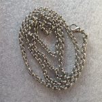 Halskette aus Edelstahl 4 mm x 55 cm