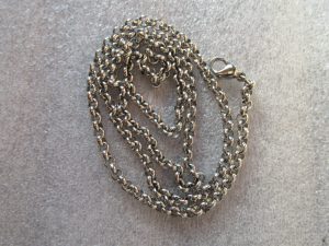Halskette aus Edelstahl 4 mm x 55 cm