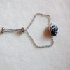 Armband-Rohling aus Edelstahl mit Schiebeverschluss